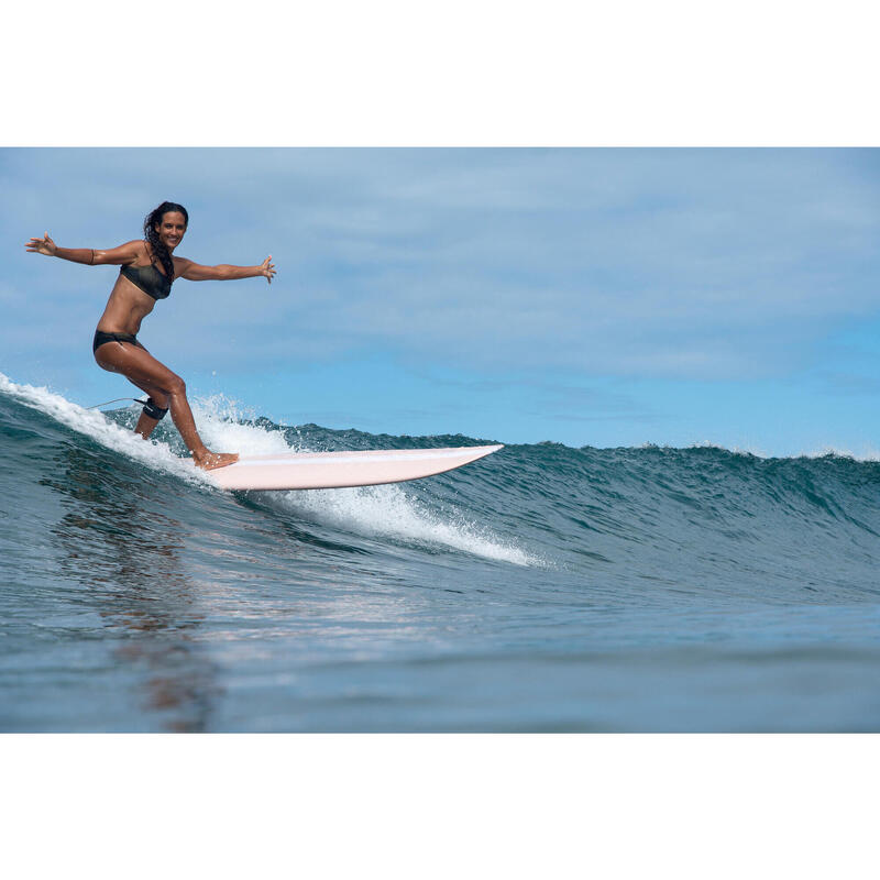 Leash surf longboard 9' (275 cm ) diamètre 7 mm noir