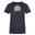女款羊毛登山健行短袖 T 恤 TRAVEL 500
