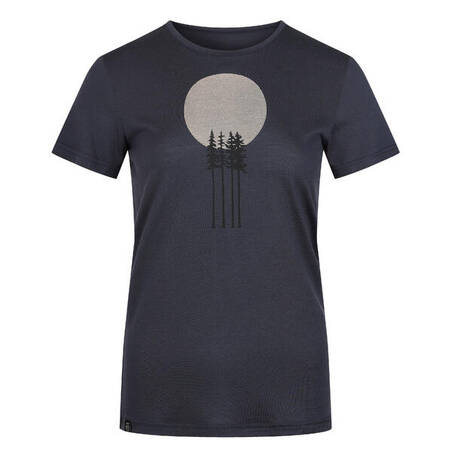 Women’s Hiking Wool short sleeves Tee-shirt - TRAVEL 500