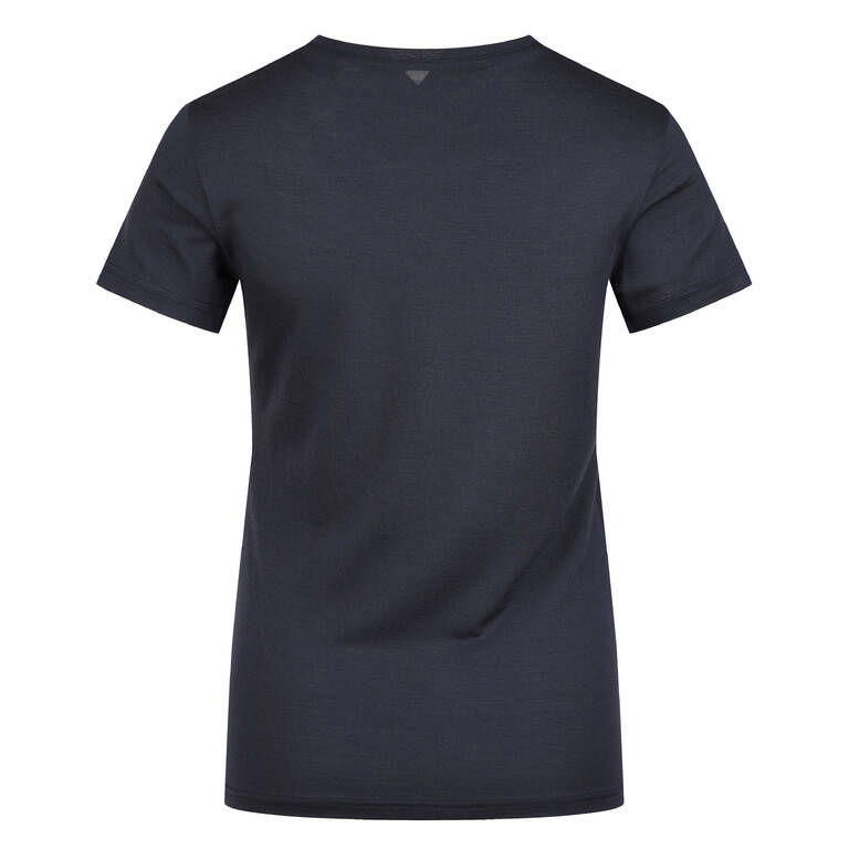 Women’s Hiking Wool short sleeves Tee-shirt - TRAVEL 500