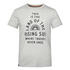 Men Merino Wool Half Sleeve T-Shirt Cream - Travel 500