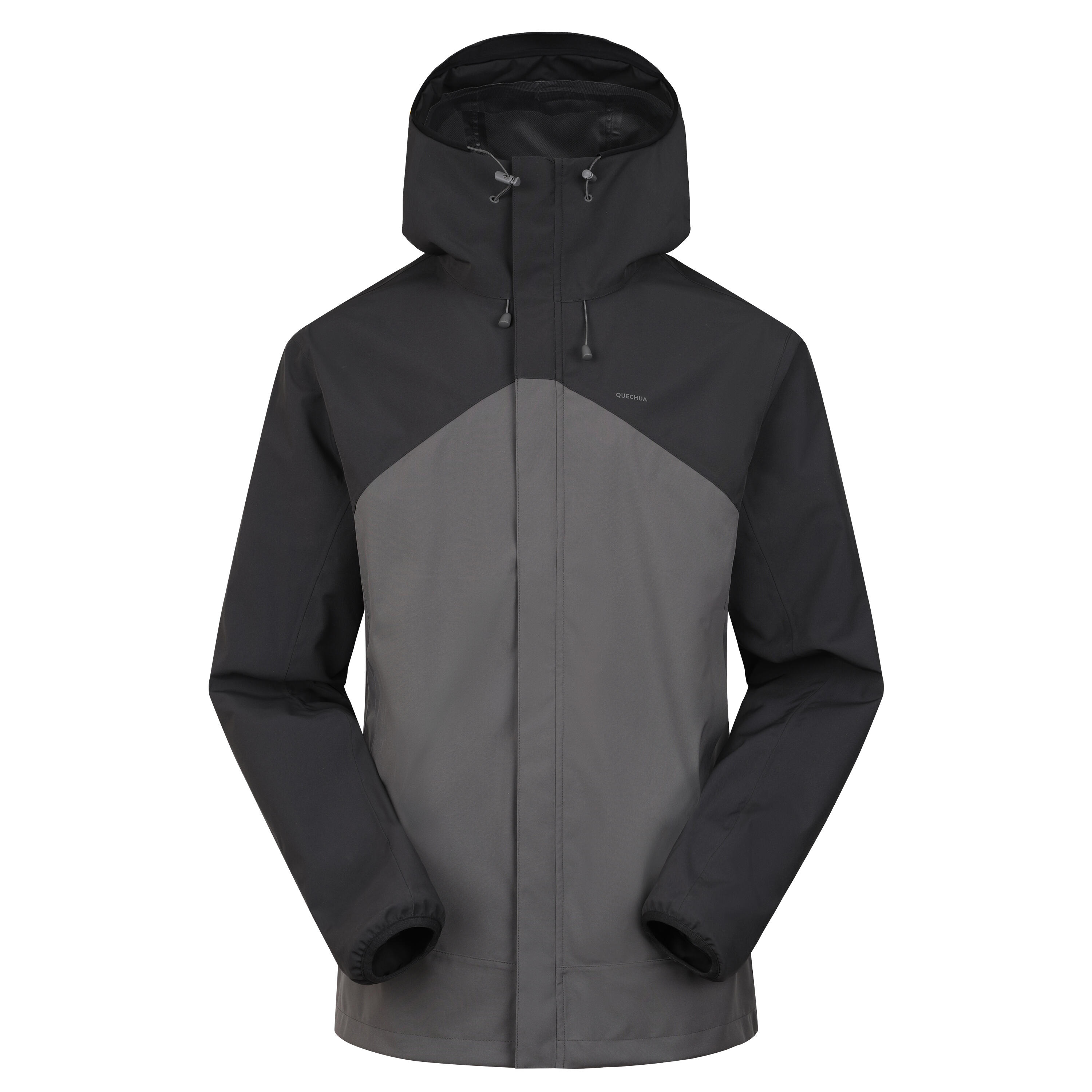 Men's Waterproof and Lightweight Hiking Jacket MH100-Grey