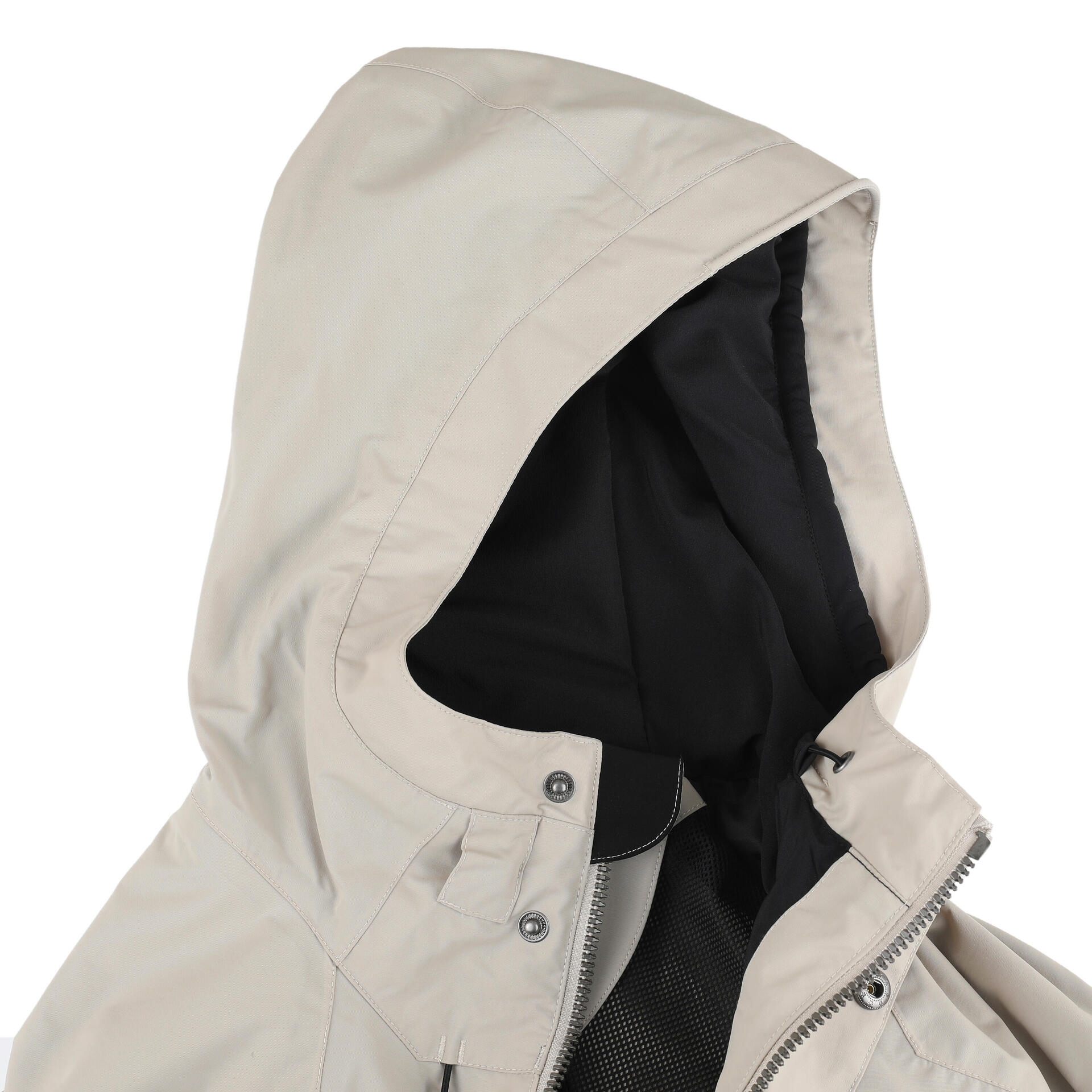 Men's Nature Hiking Waterproof Jacket NH500 - Beige