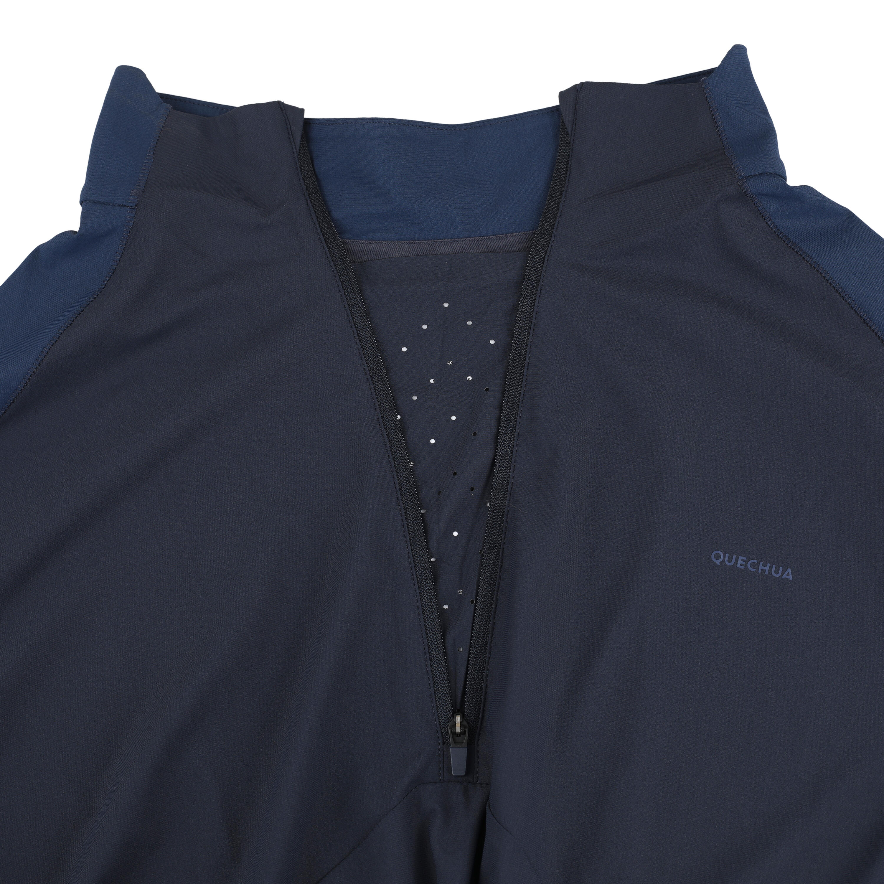 Camiseta montaña y 
trekking 
anti UV 1/2 cremallera Hombre Quechua MH550 6/7