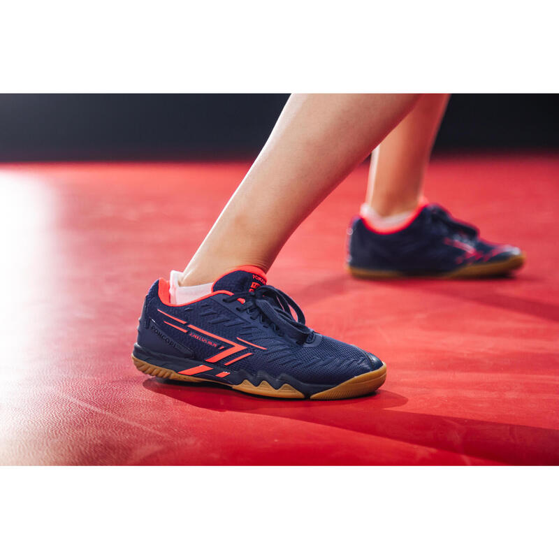 Zapatillas de ping pong TTS 900 azul rosa