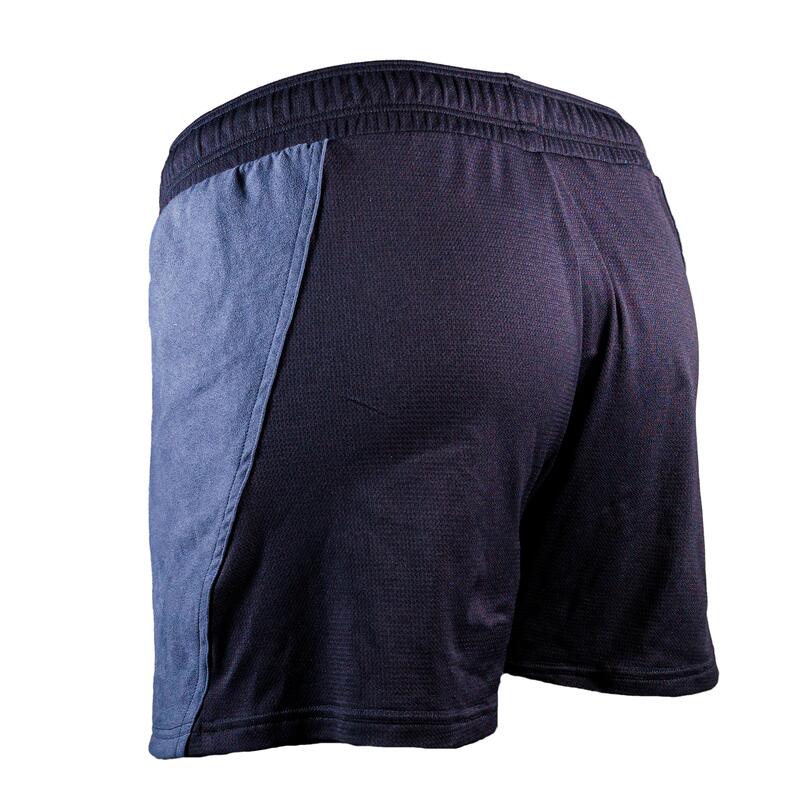 Pantalón corto de voleibol en dos materiales para mujer