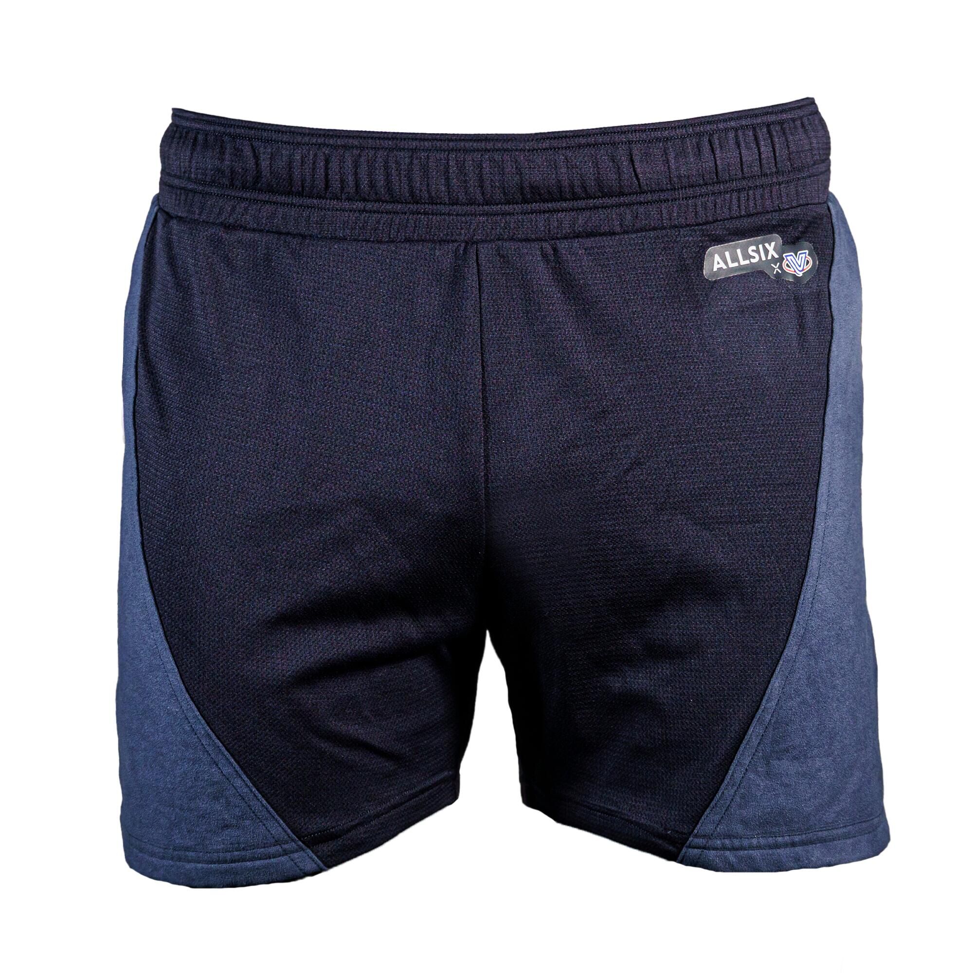 ALLSIX Women's Dual-Fabric Volleyball Shorts