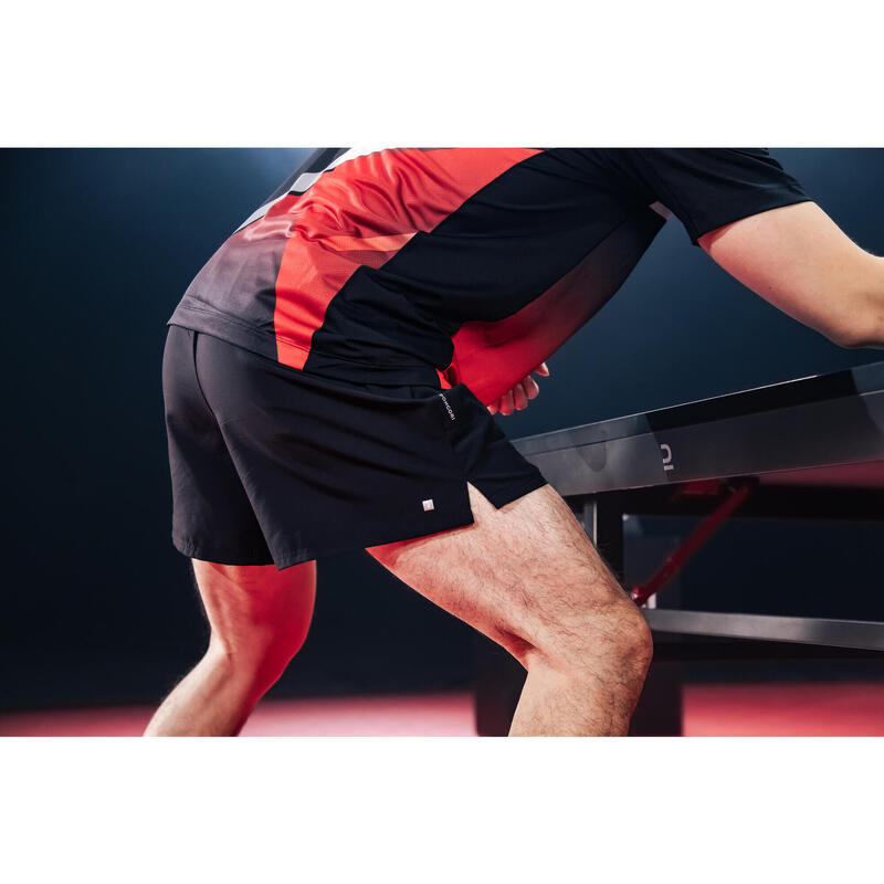 Tischtennis Shorts TTSH500 Unisex schwarz