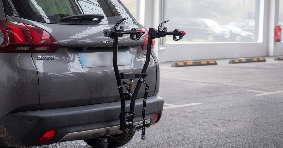 Porte vélo suspendu decathlon sale