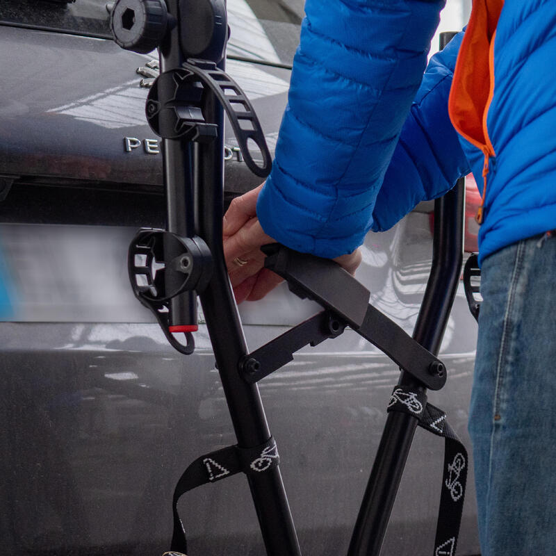 PORTE-VÉLOS SUSPENDU SUR BOULE D'ATTELAGE