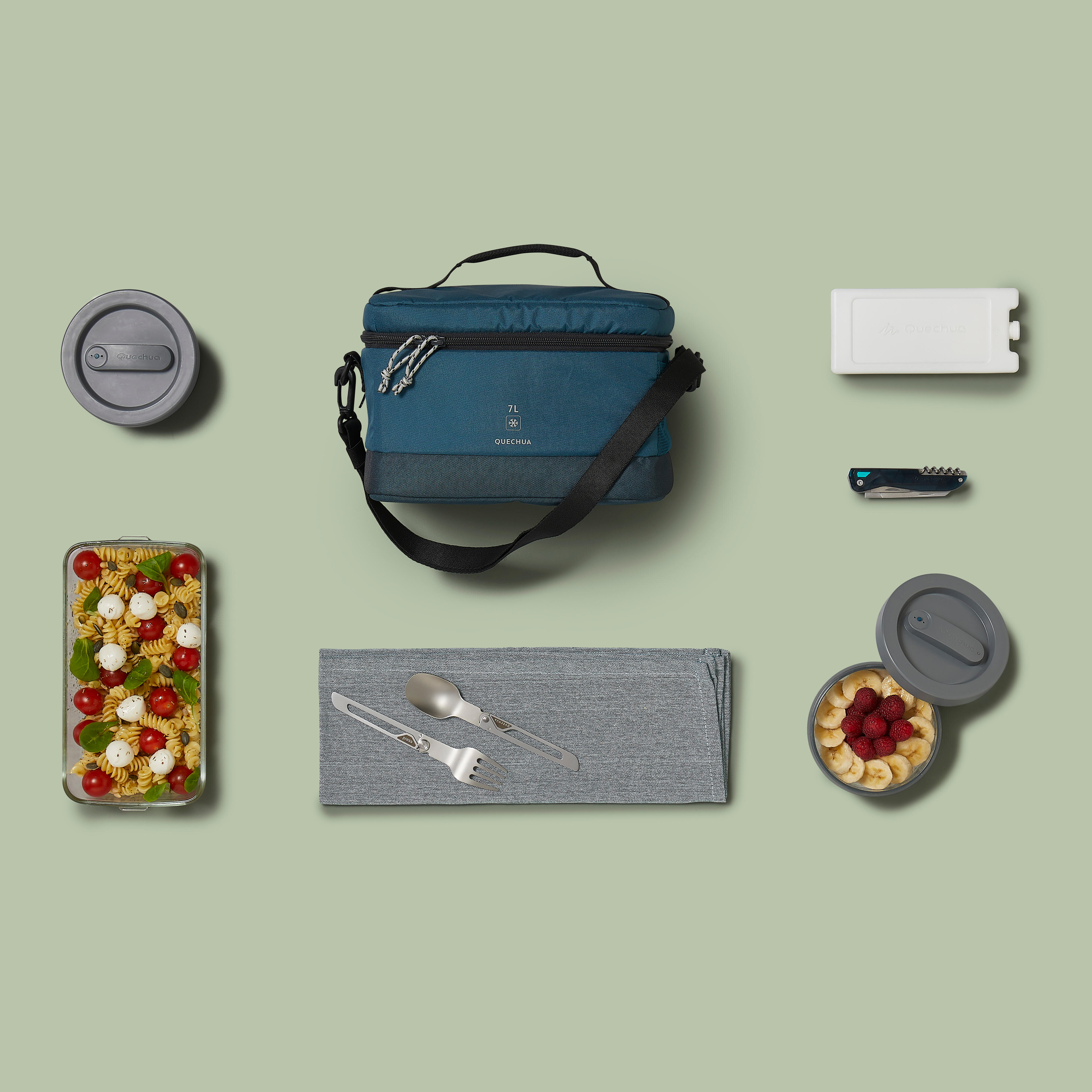 Boîte à lunch isotherme – 7 L - QUECHUA