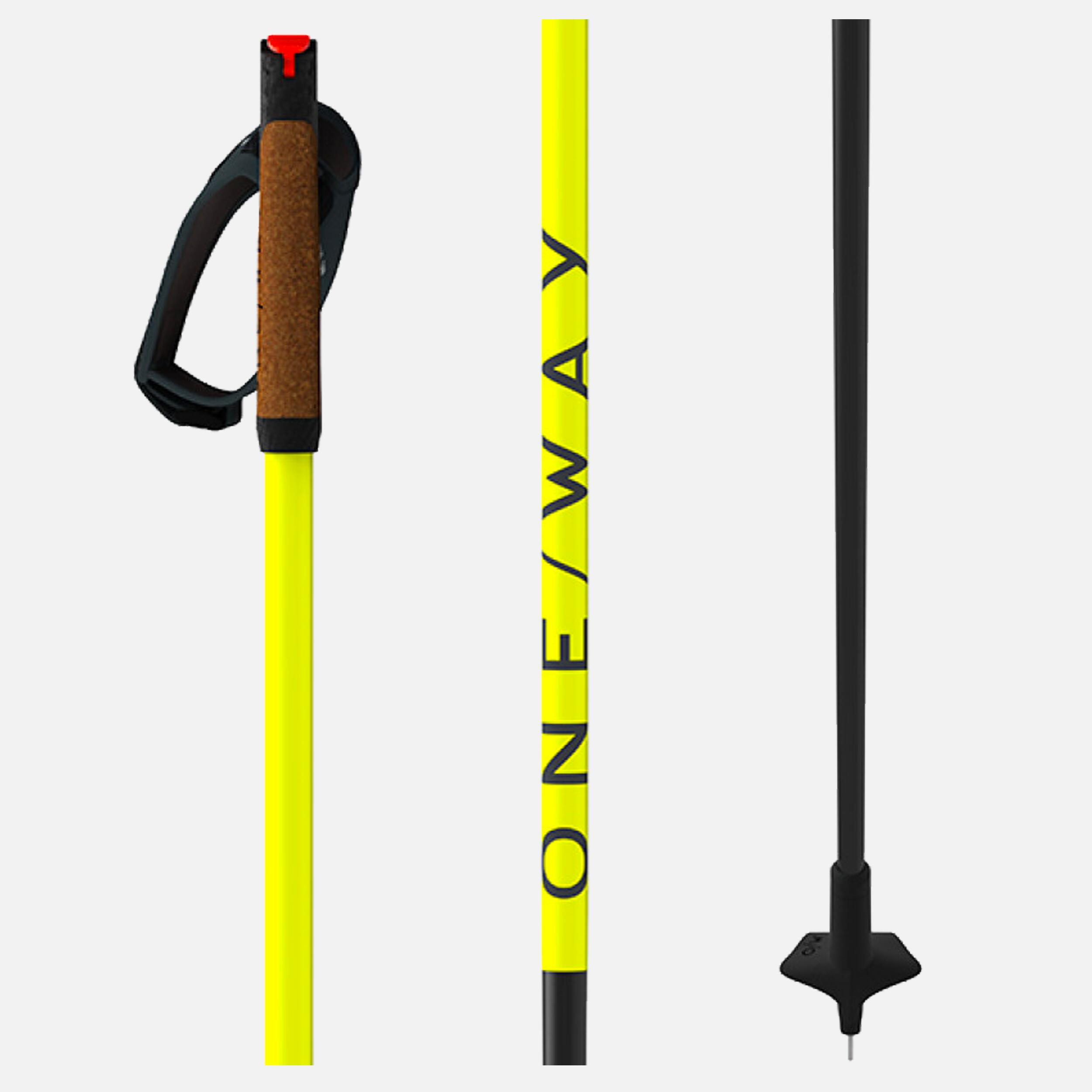 Cross-Country Ski Pole - STORM 2 MAG ONE WAY 2/3