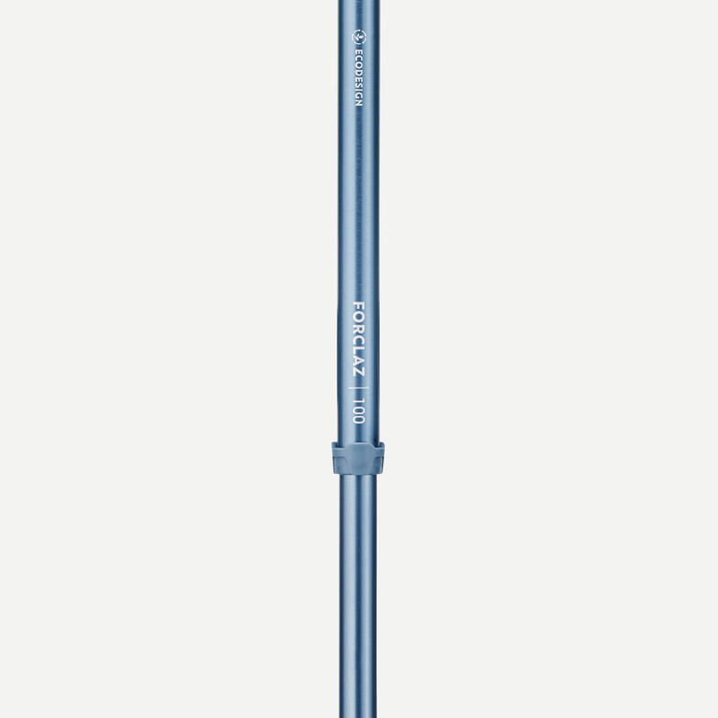 1 affordable hiking pole - MT100 blue