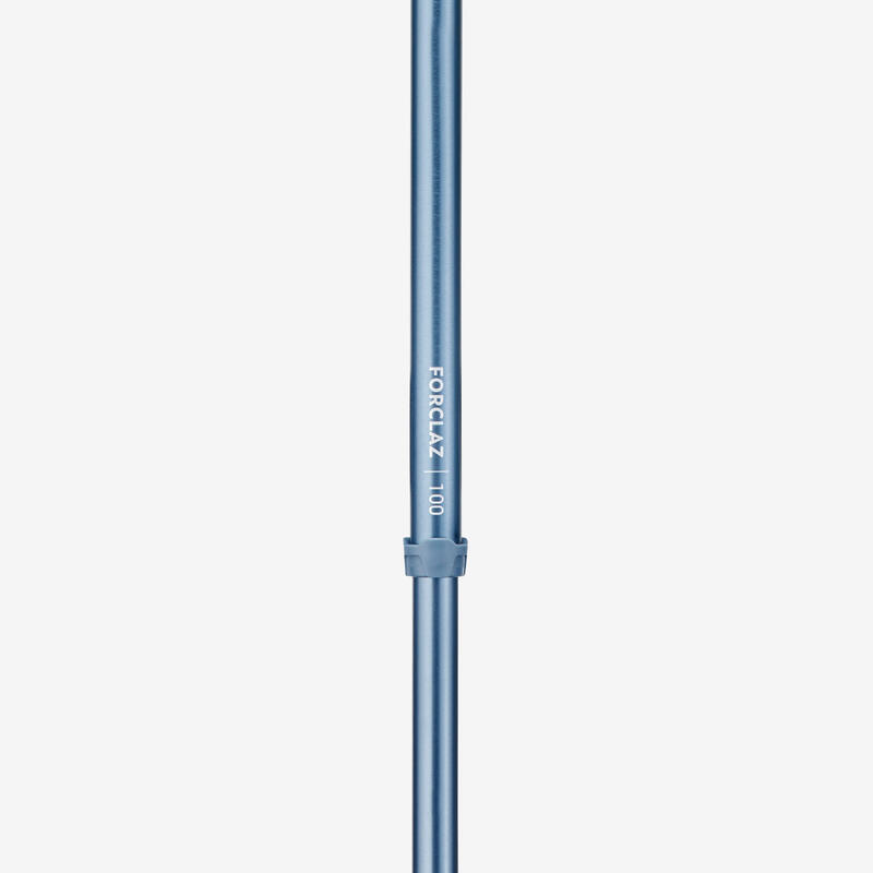 1 bâton premier prix de randonnée - MT100 bleu
