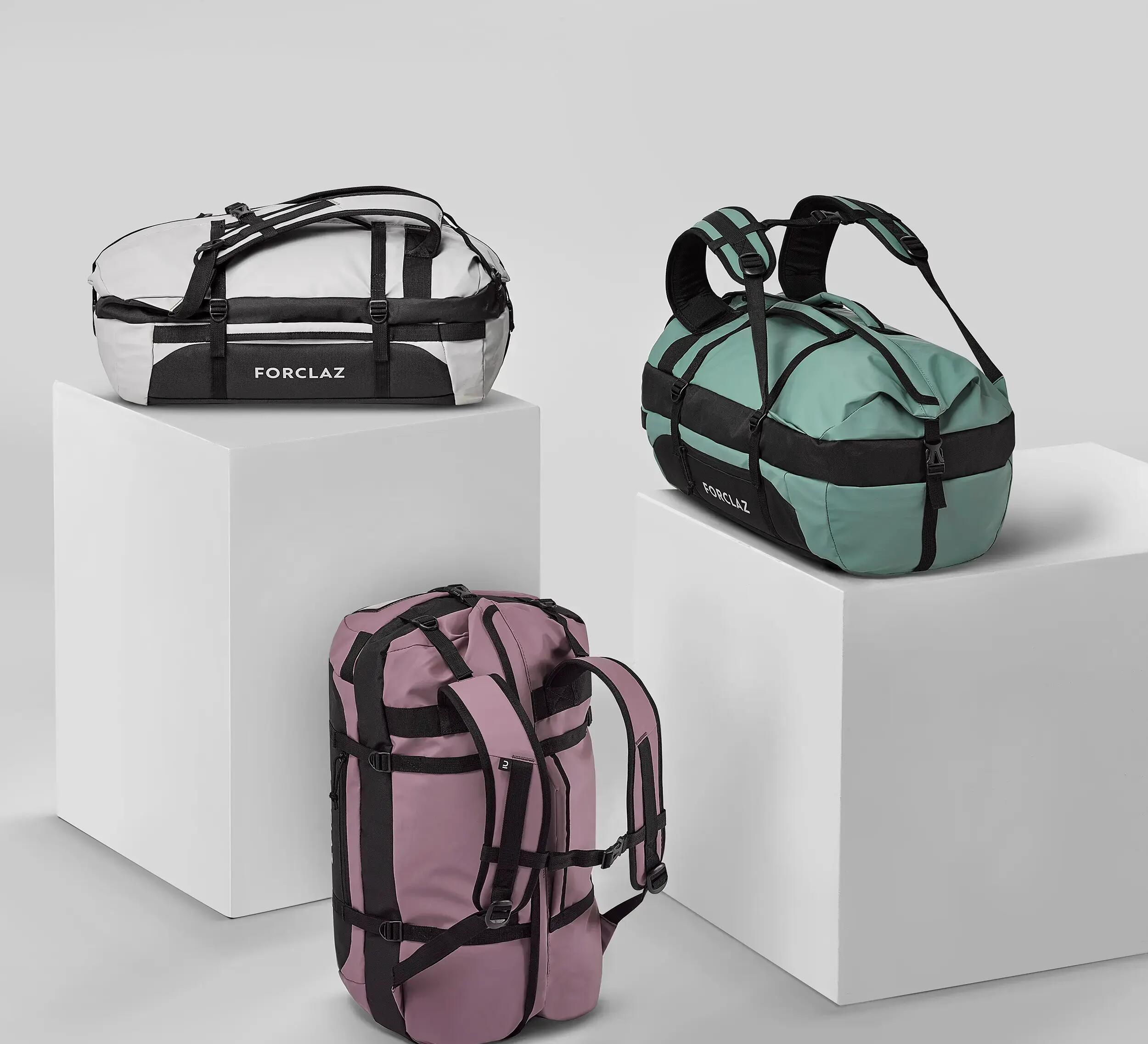 Extensão da minha mochila de viagem Forclaz