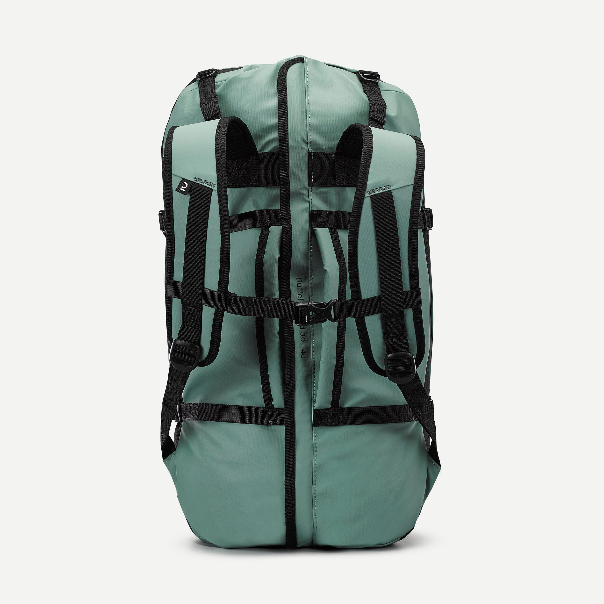 Hiking Bag 30 L to 40 L Duffel Extend Green Green, smoked black