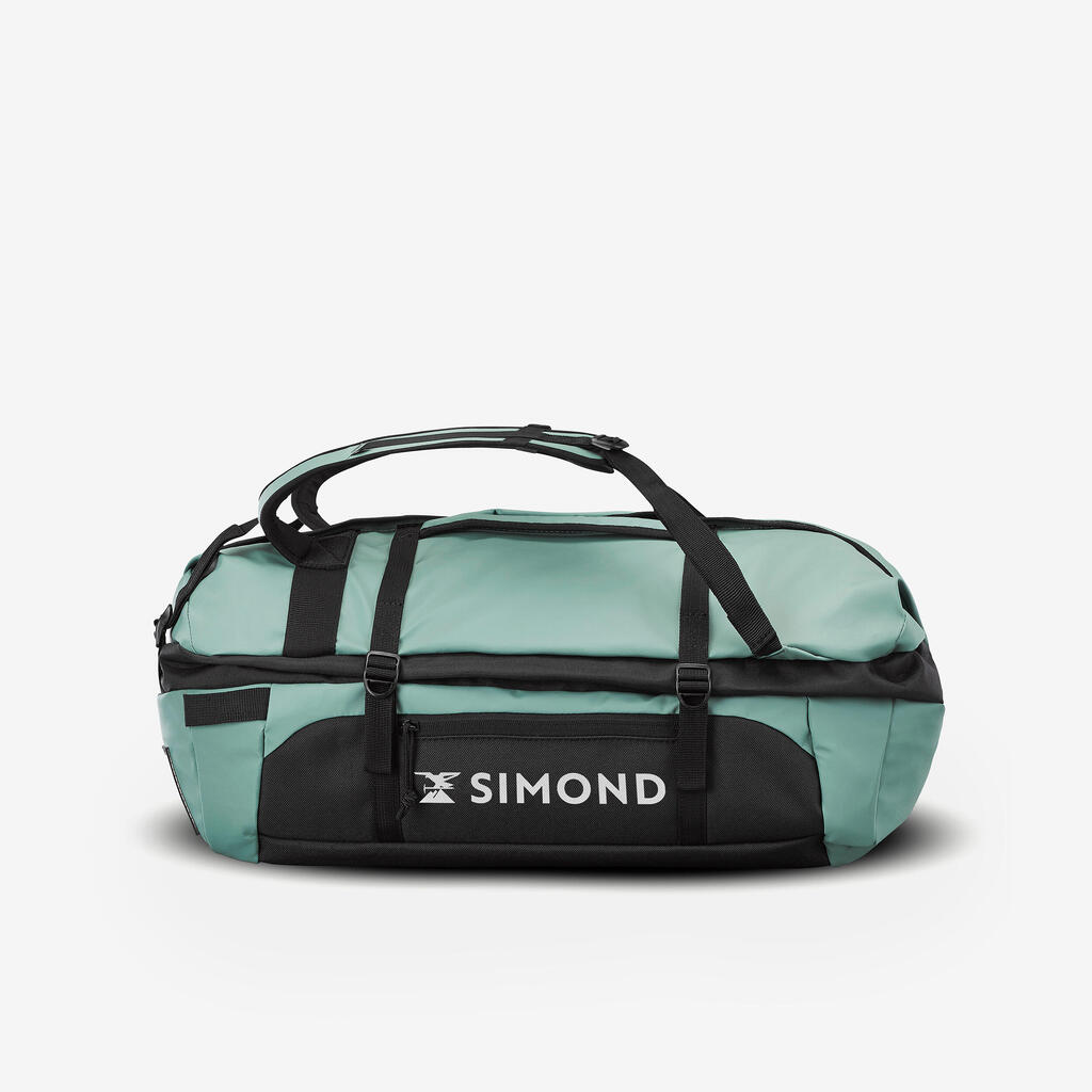 Μακρόστενο σακ βουαγιάζ 30/40 l - extend - πράσινο