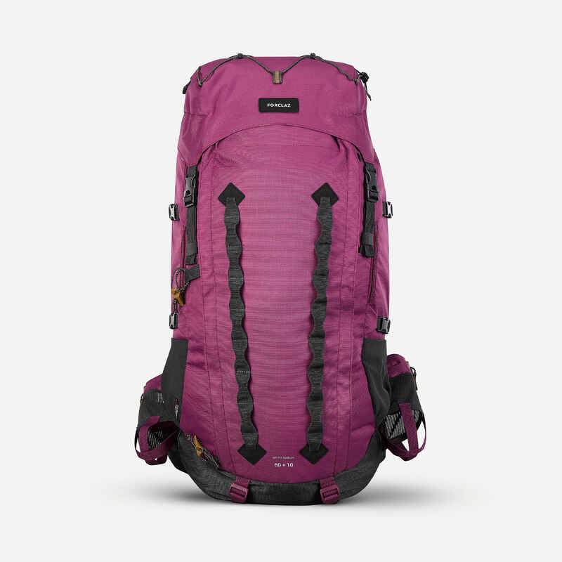 Women's Trekking Backpack 60+10 L MT900 SYMBIUM Decathlon