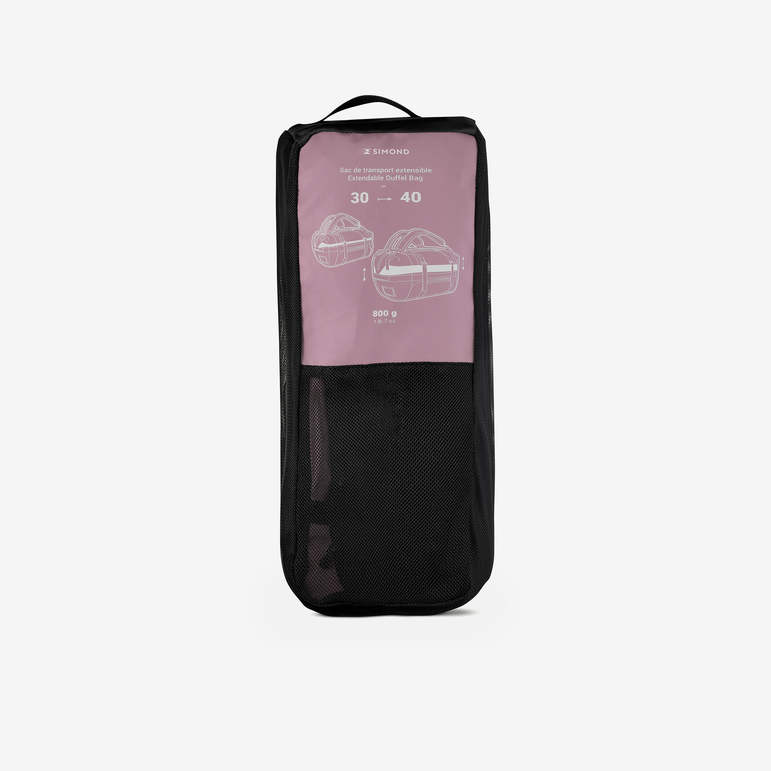 Sac de transport de 30 L à 40 L – 500 Extend - FORCLAZ