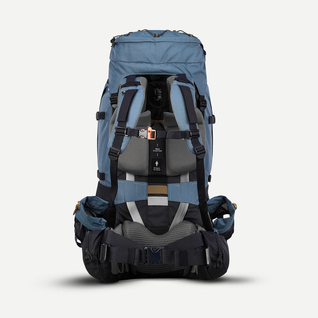 Trekkingrucksack Bergtrekking - MT900 Symbium 50+10 Liter Damen 