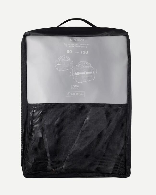 Bolsa de viaje de trekking - 80 L a 120 L - Duffel 500 Extend