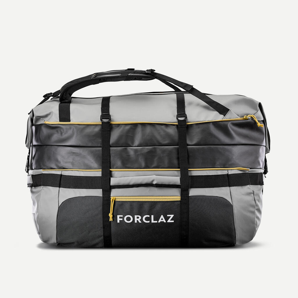 Matkakott DUFFEL 500 EXTEND, 80–120 L, kollane