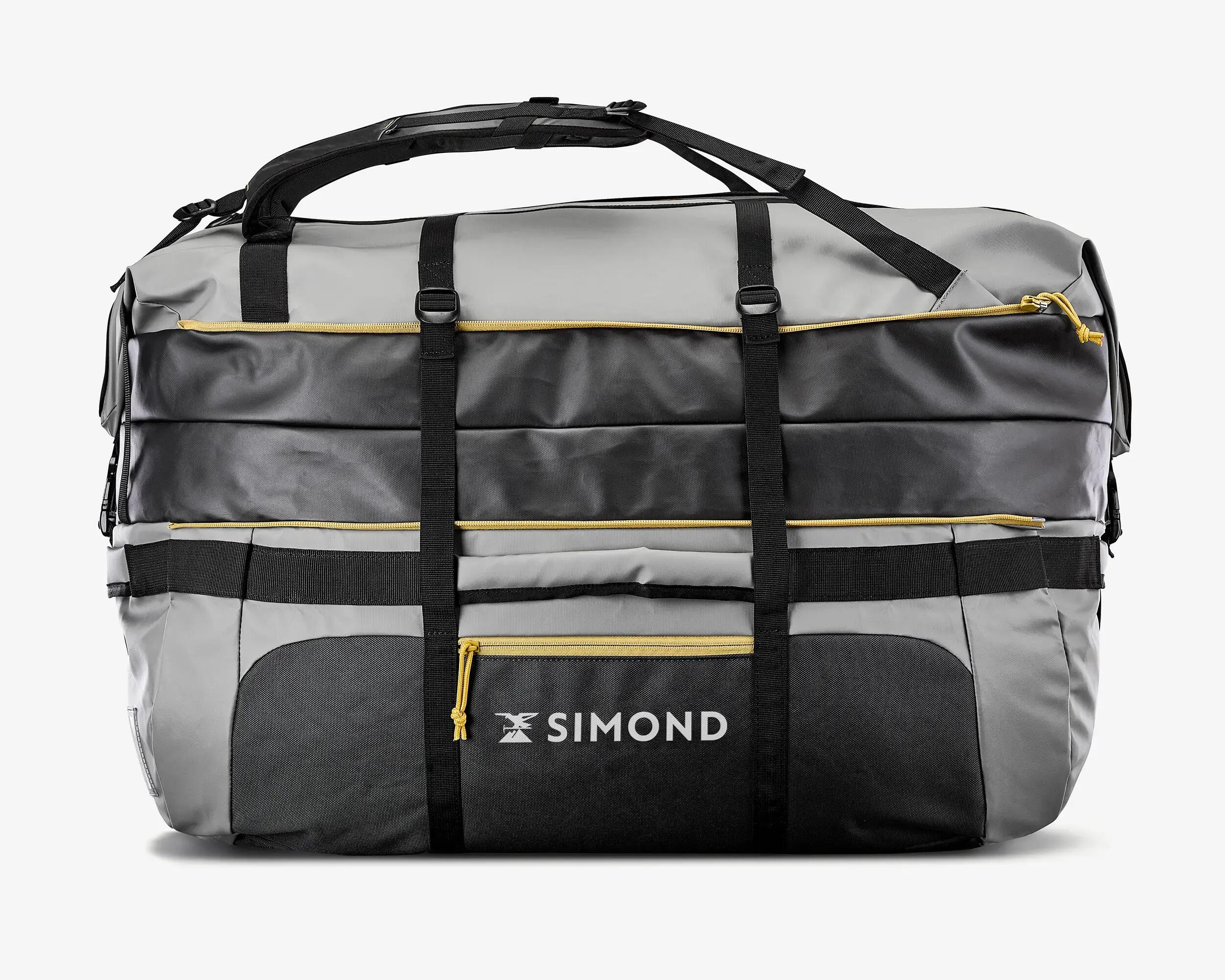 Reparatur einer Trekking-Transporttasche Extend 80/120L grau