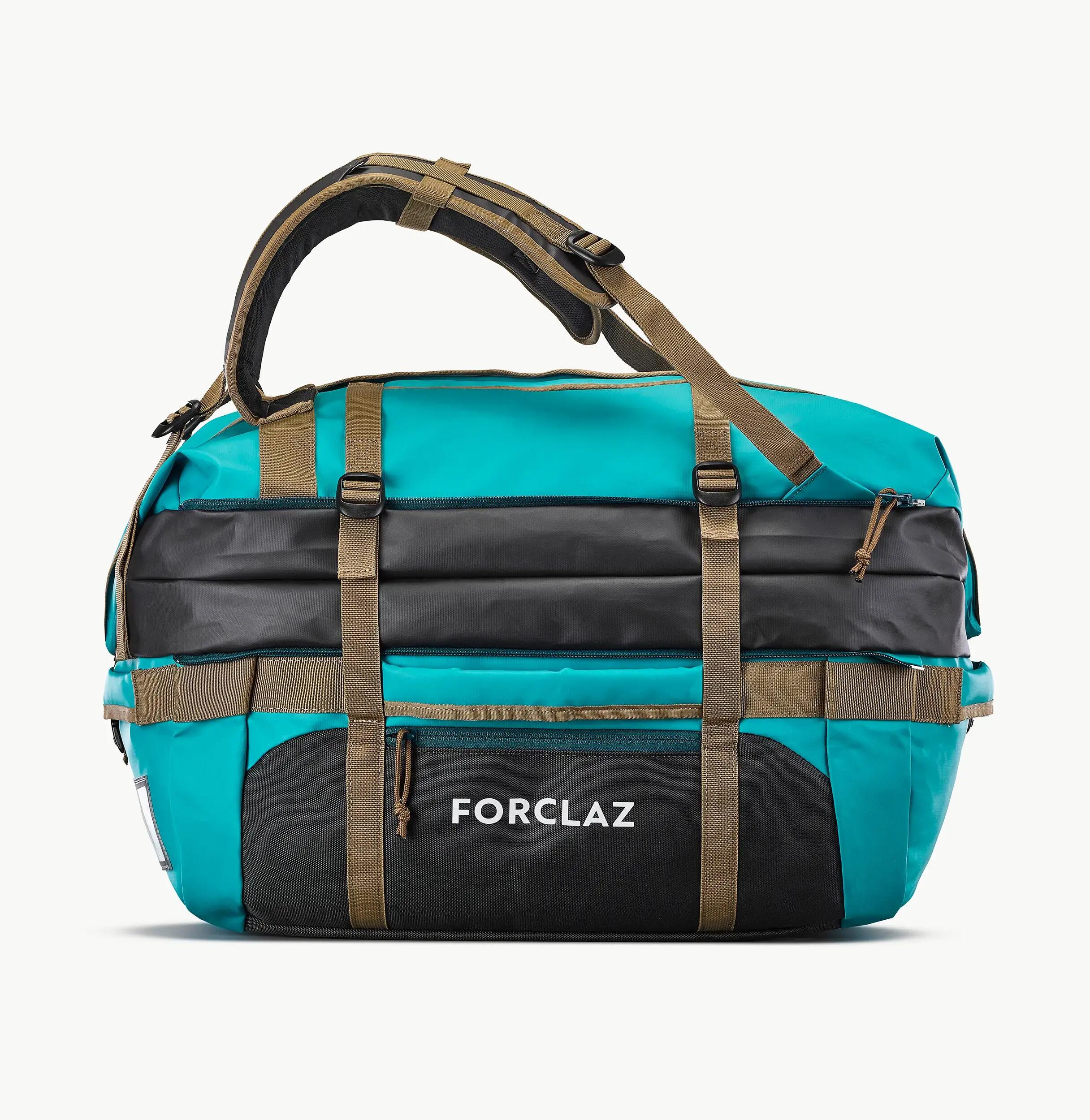 Fazer a reparação de uma mochila de trekking Extend 40/60L Azul