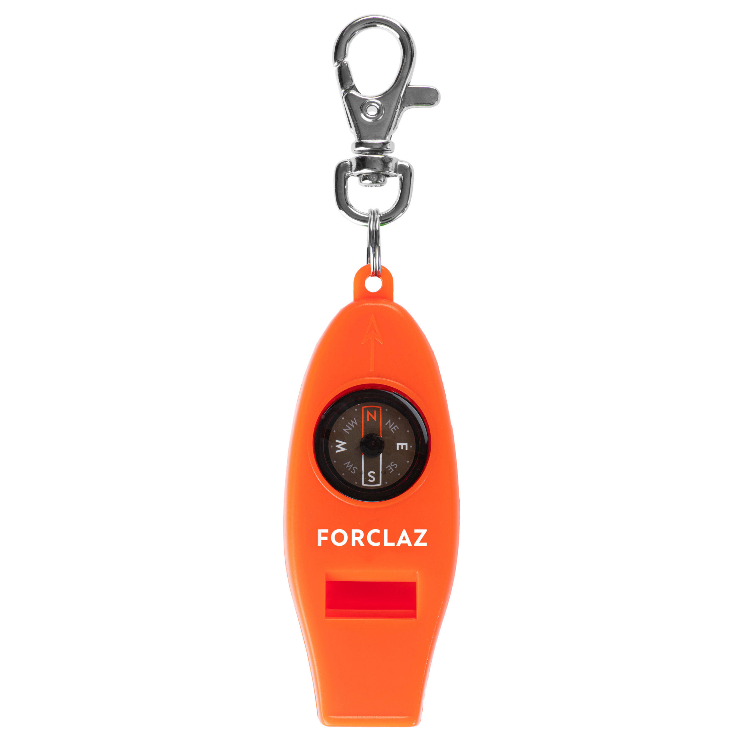 Multifunction whistle orientation compass 50 ORANGE