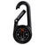 Boussole mousqueton d&#039;orientation compacte 50 NOIRE