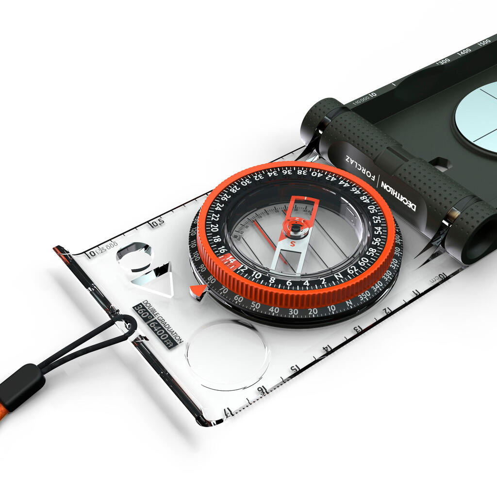 BRÚJULA DE ORIENTACIÓN EXPLORER 900 CON ESPEJO