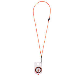 EXPLORER 500 BASEPLATE ORIENTEERING AND HIKING COMPASS - ORANGE