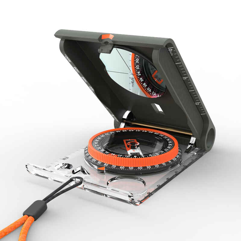 Peilkompass mit Spiegel Grad- und Stricheinteilung Explorer 900