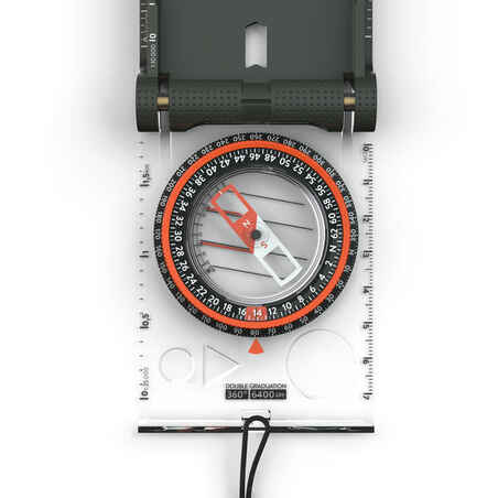 Kompasas „Explorer 900“ su laipsnių ir tūkstantųjų dalių skalėmis
