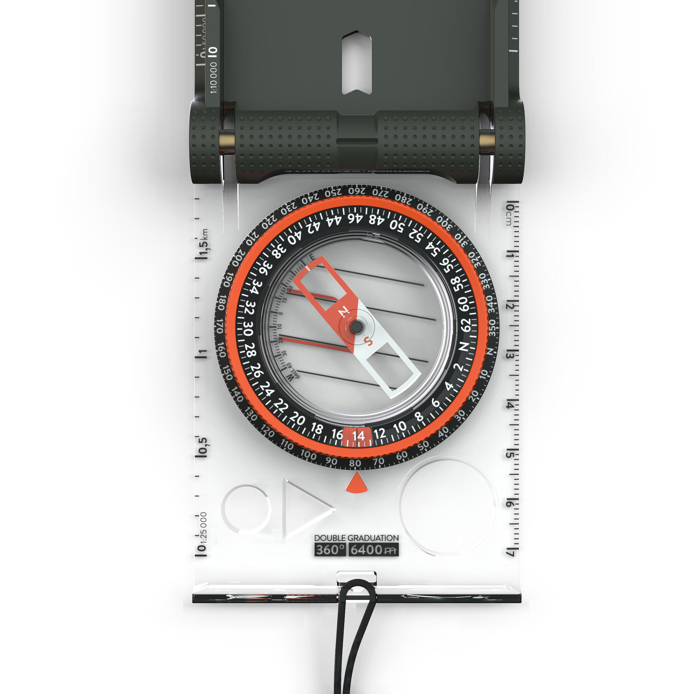 EXPLORER 900 SIGHTING COMPASS IN DEGREES AND MILS 4/8