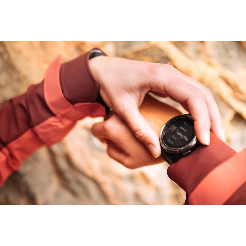 GPS-Uhr Smartwatch Multisportuhr - 900 by Coros schwarz