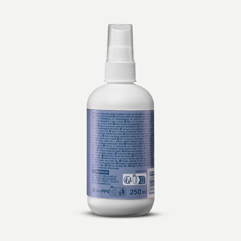 Impregneerspray zonder drijfgas - maakt opnieuw waterafstotend - 250 ml