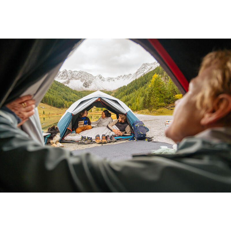 Cort de camping cu montare instantanee 3 locuri, 2 Seconds easy Fresh & Black