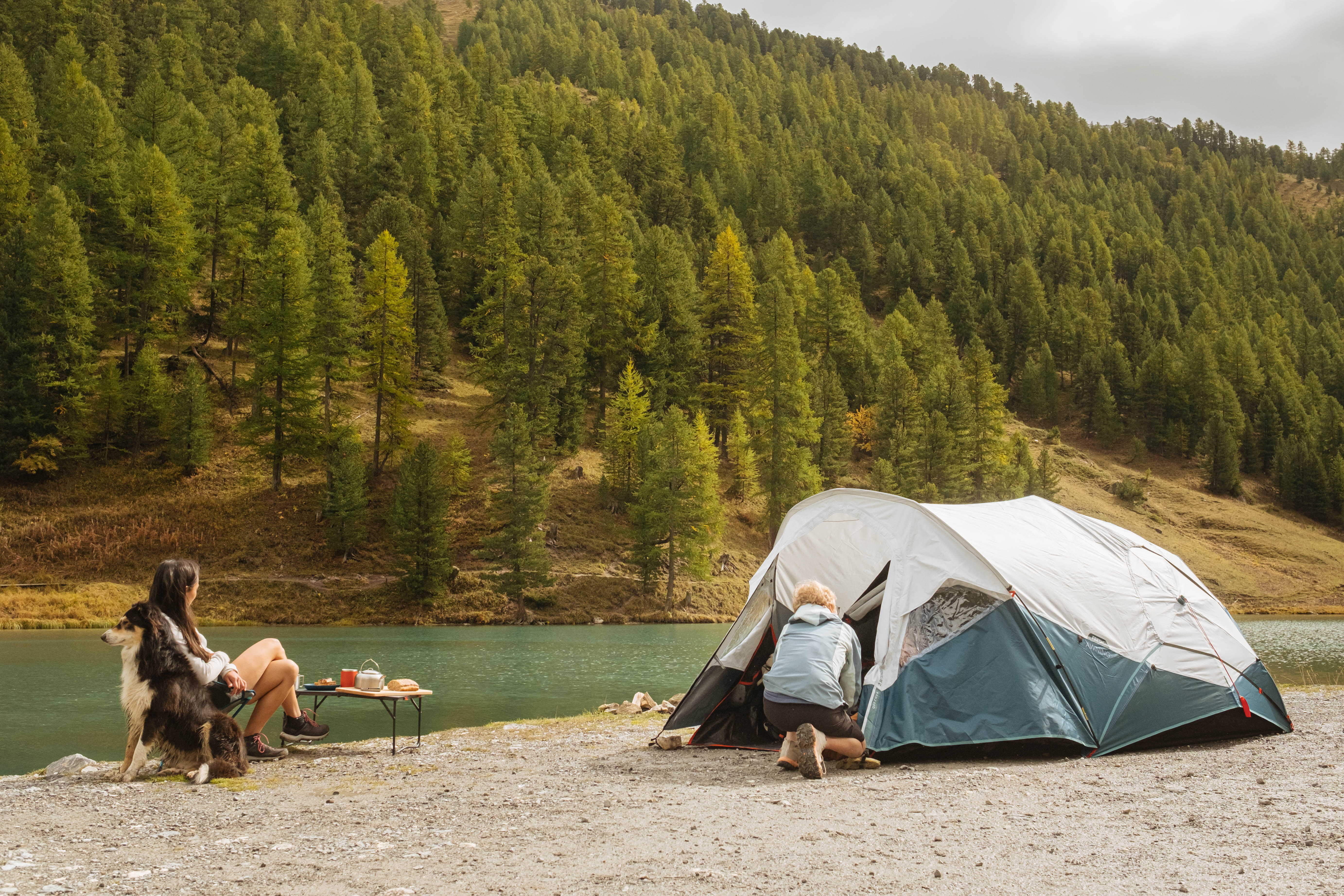 Folding Camping Table - MH 500 - QUECHUA