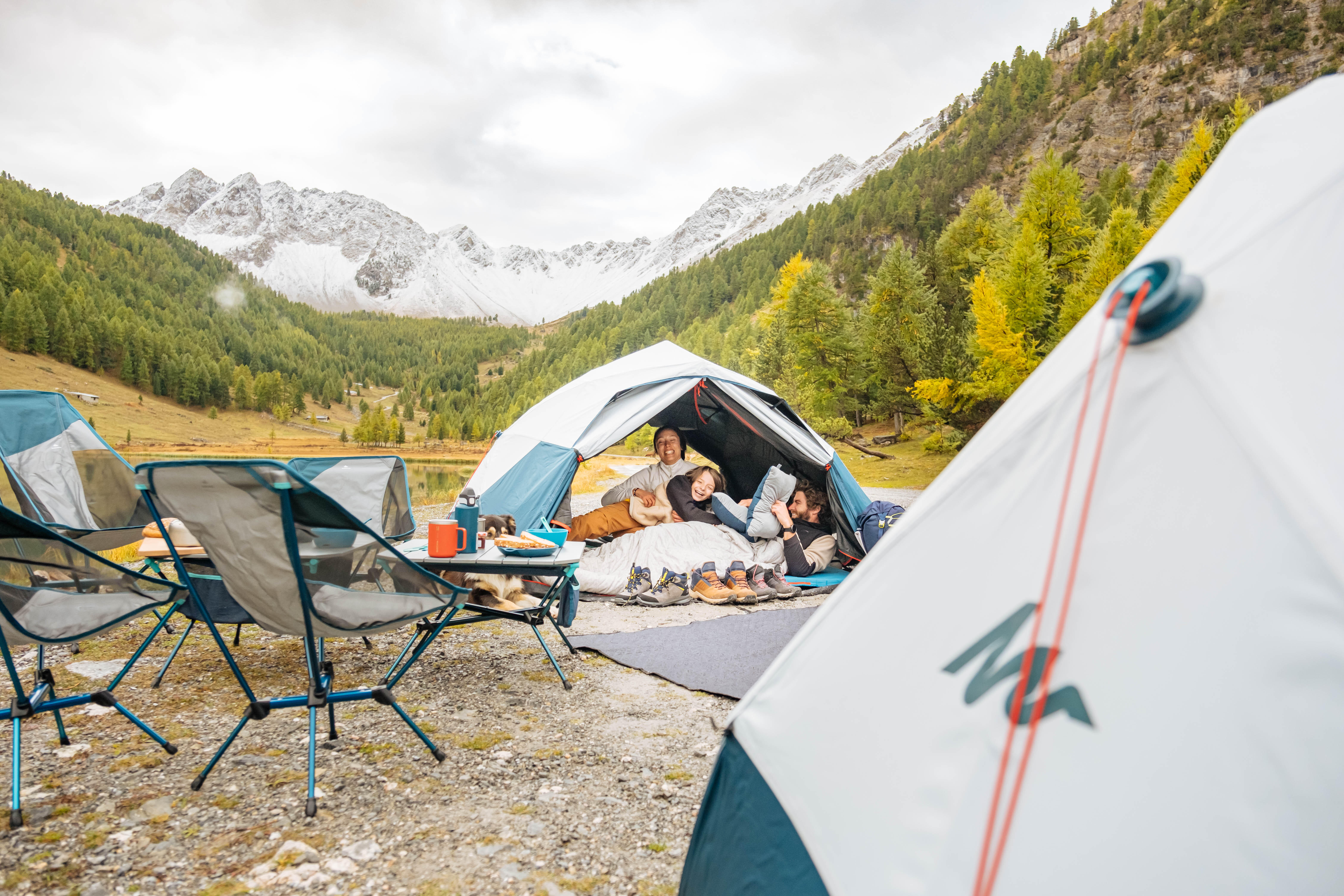 Folding Camping Table - MH 500 - QUECHUA