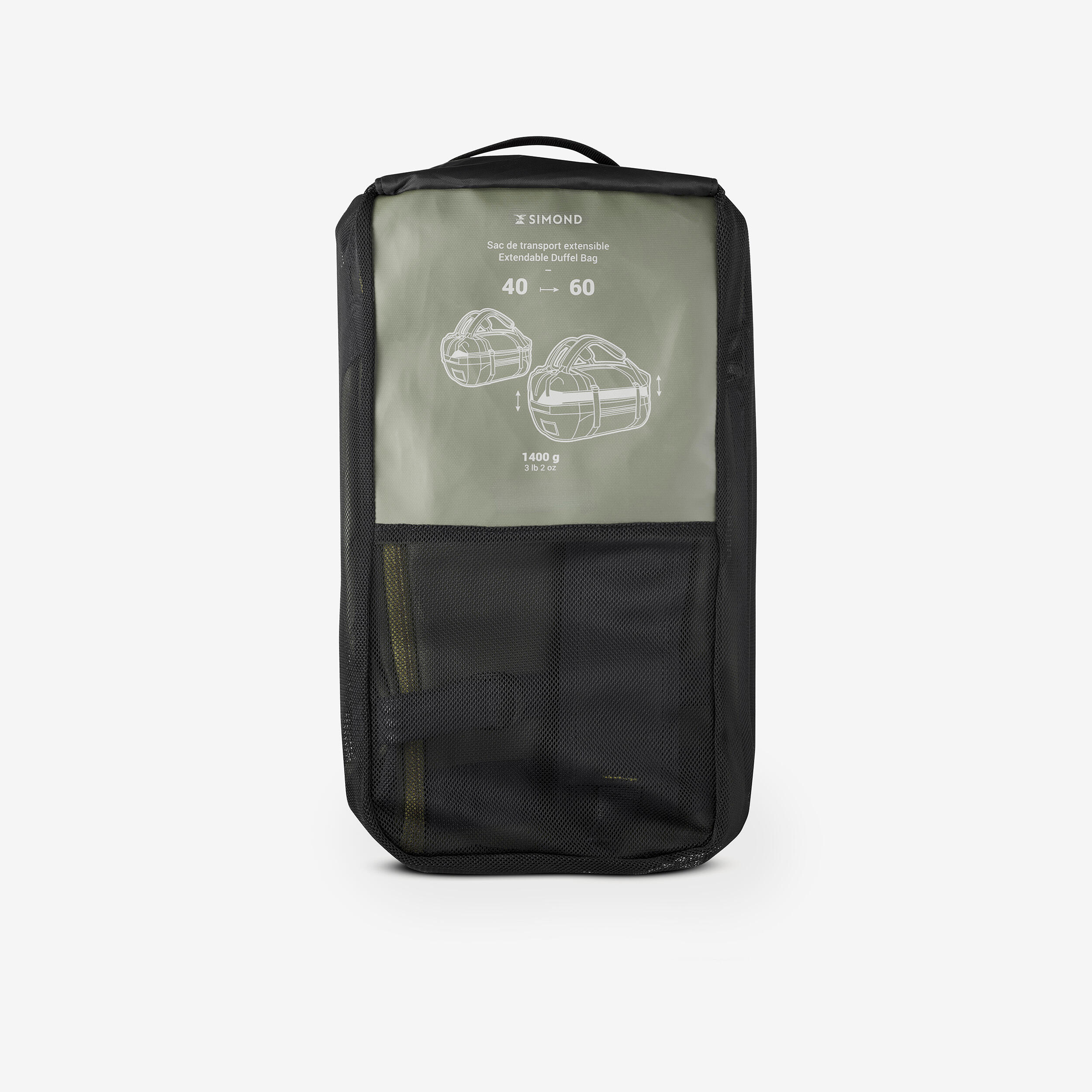 Sac de randonnée 40 L à 60 L, Duffel 500 Extend - SIMOND
