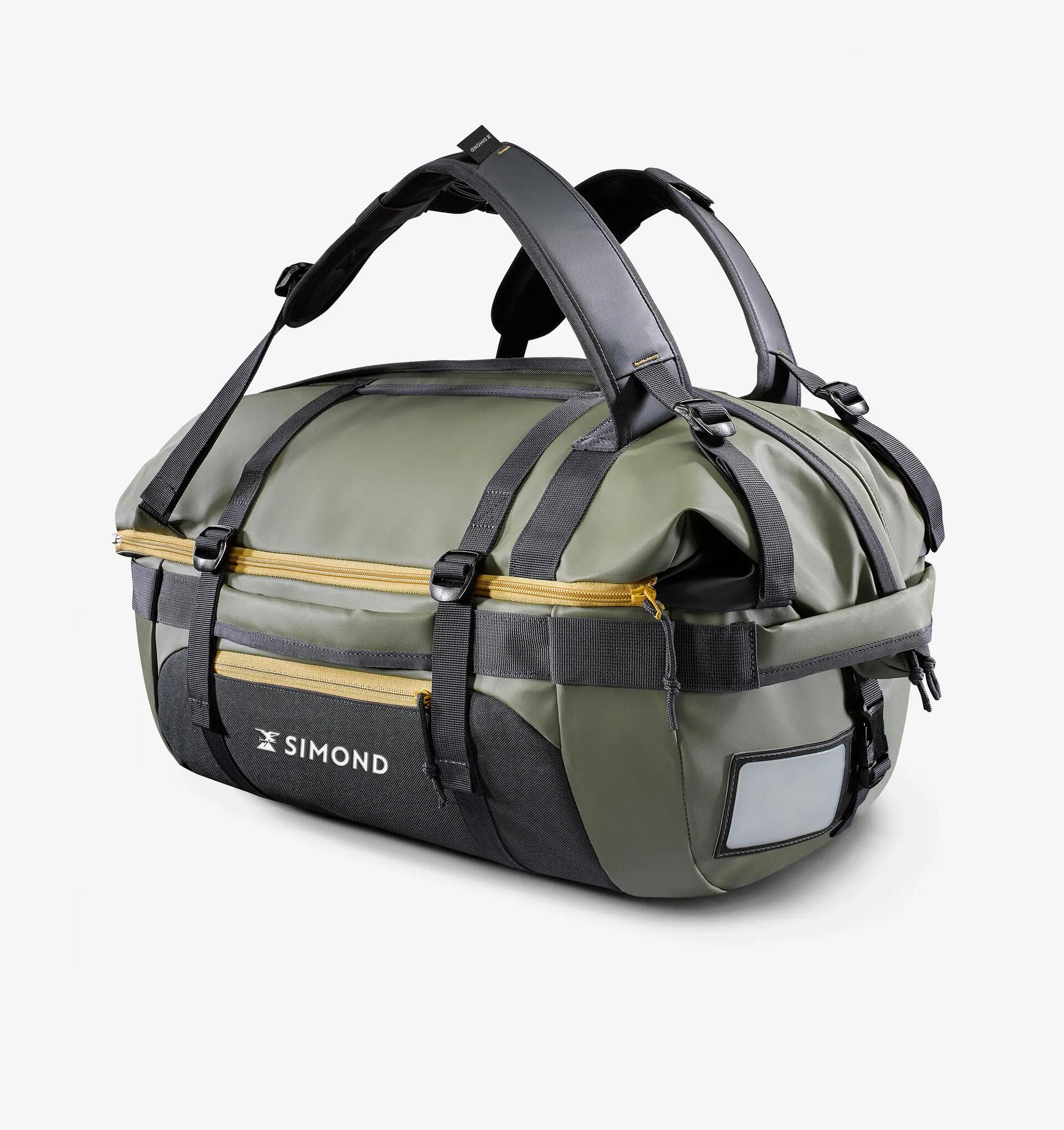 Benefit of a duffle-type bag