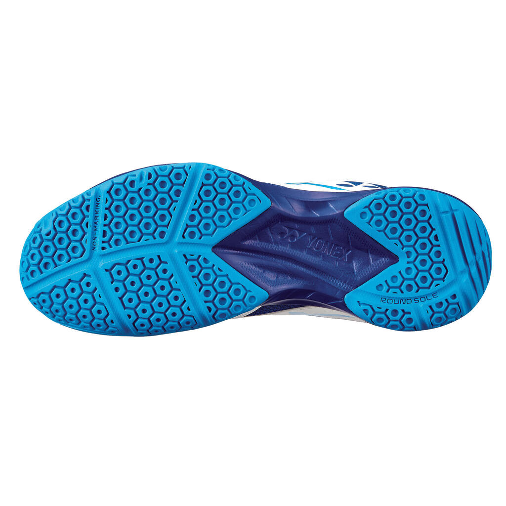 Detská obuv na bedminton Yonex PC 39 bielo-modrá