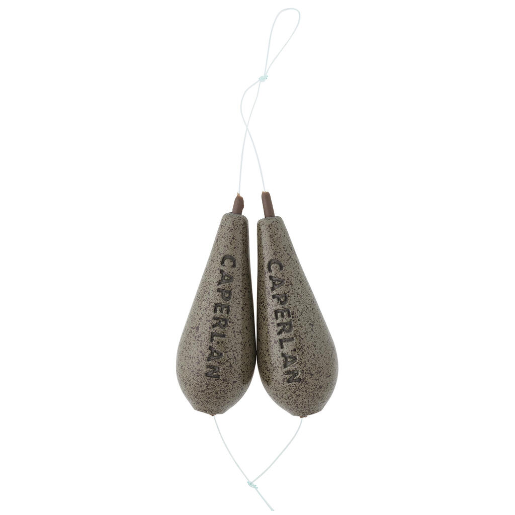 Olova za ribolov šarana INLINE DISTANCE 80 g (2 komada)