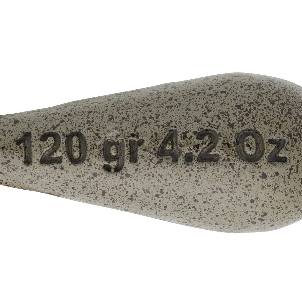 Olova za daljinu za ribolov šarana 140 g (2 komada)