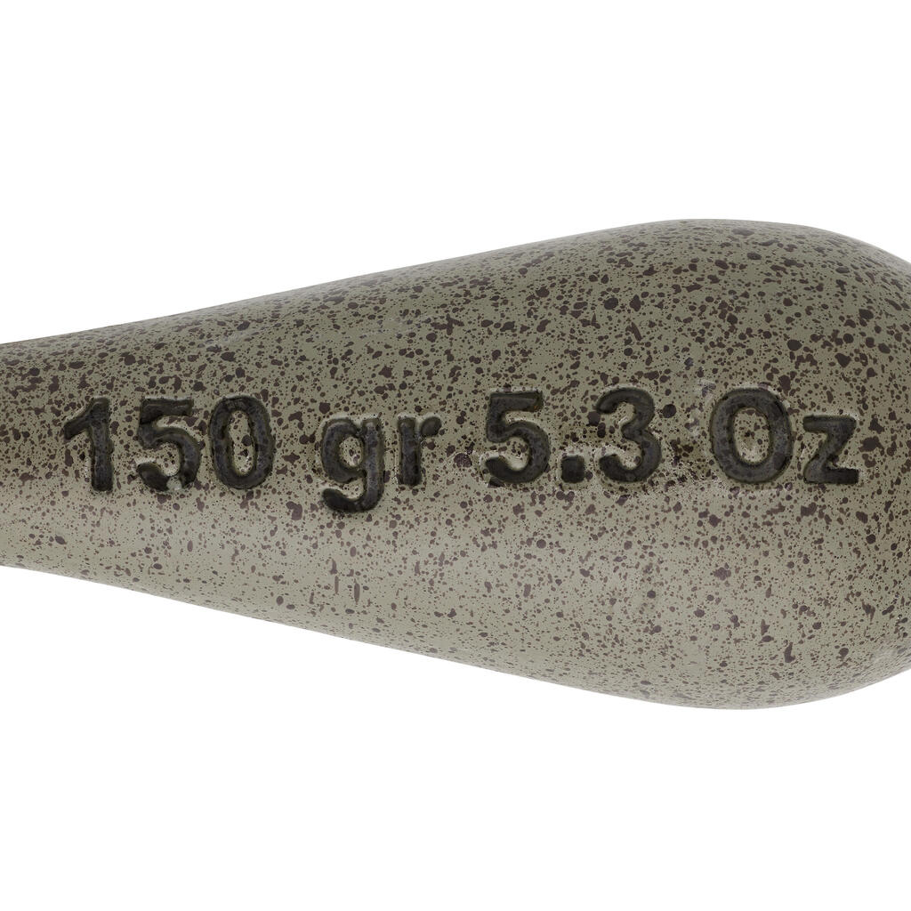 Olova za daljinu za ribolov šarana 140 g (2 komada)