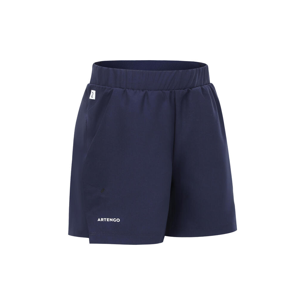 Short de tenis azul marino para niños TSH Dry