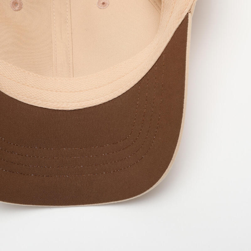網球帽 500 S58－棕色