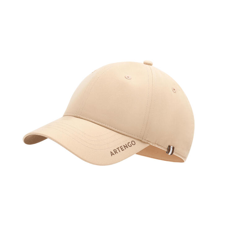 網球帽 500 S58－棕色