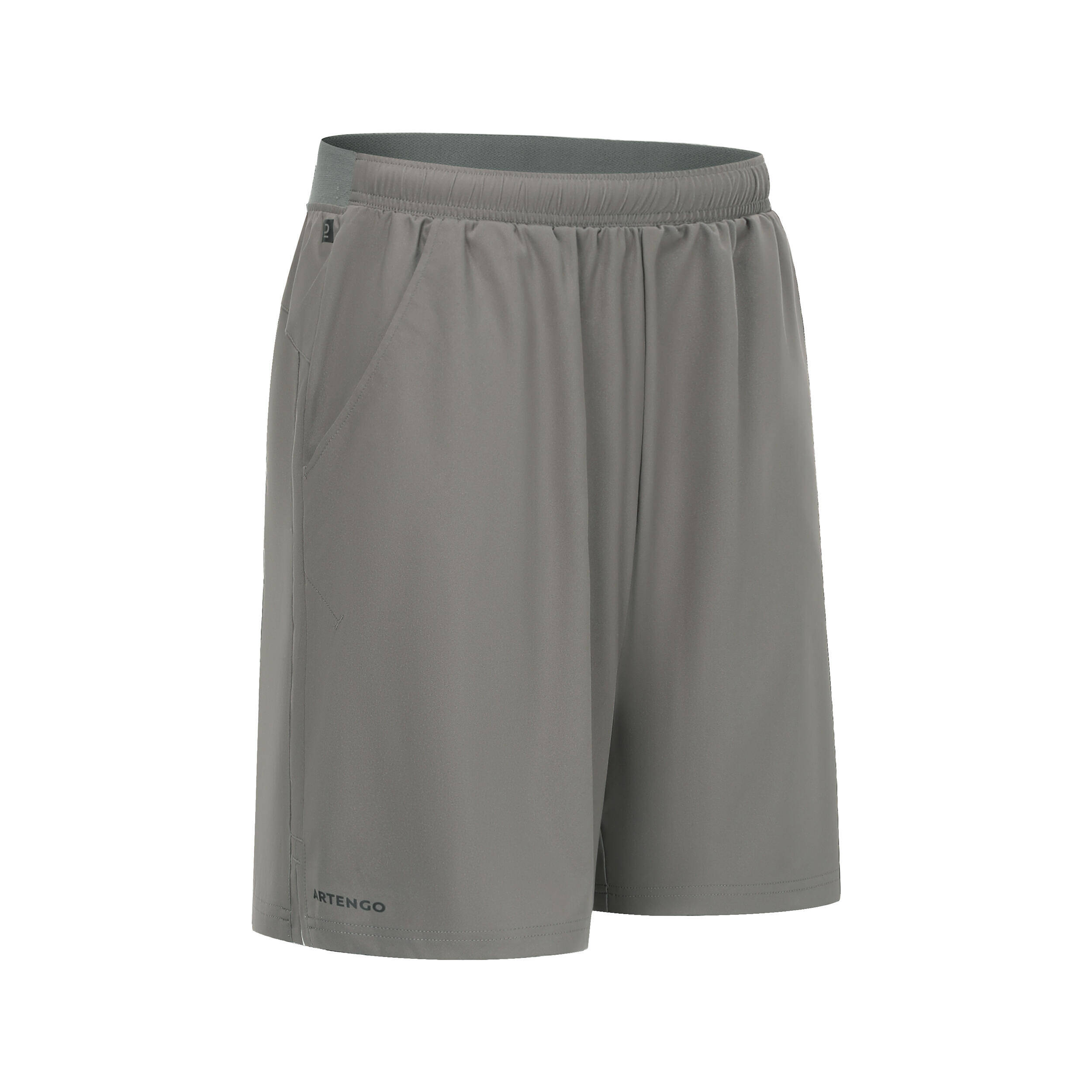 Men Tennis Shorts Dry 500 Khaki -  1